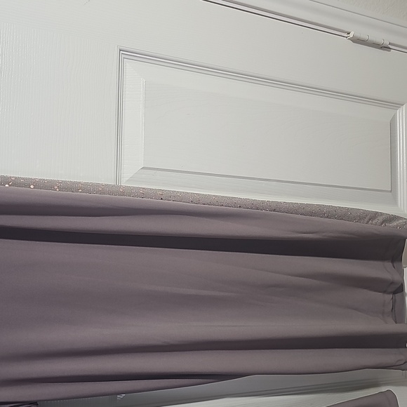 NWT R&M Mocha One-Shoulder Sequins Jumpsuit Size 18 - Picture 7 of 14